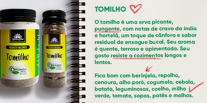 Sabores e saberes - Tomilho 2